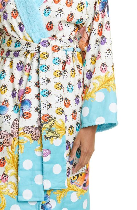 butterfly robe versace|Versace Butterflies Bath Robe .